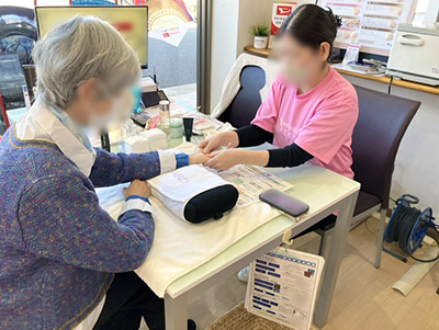 出店の様子